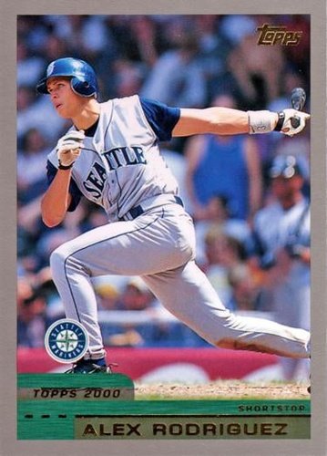 #100 Alex Rodriguez - Seattle Mariners - 2000 Topps Baseball
