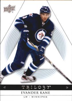 #100 Evander Kane - Winnipeg Jets - 2013-14 Upper Deck Trilogy Hockey