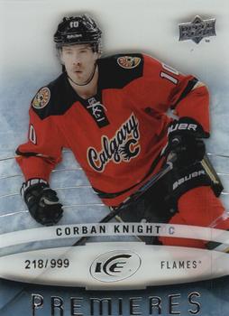 #101 Corban Knight - Calgary Flames - 2014-15 Upper Deck Ice Hockey