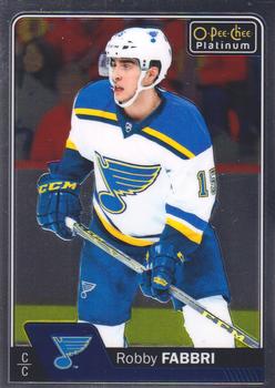 #101 Robby Fabbri - St. Louis Blues - 2016-17 O-Pee-Chee Platinum Hockey
