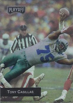 #101 Tony Casillas - Dallas Cowboys - 1993 Playoff Football