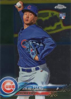 #101 Jen-Ho Tseng - Chicago Cubs - 2018 Topps Chrome Baseball