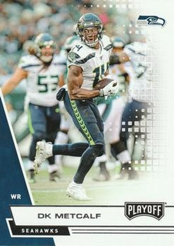 #101 DK Metcalf - Seattle Seahawks - 2020 Panini Playoff Football