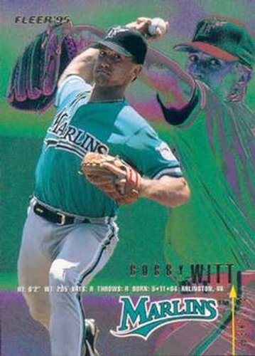 #U-101 Bobby Witt - Florida Marlins - 1995 Fleer Update Baseball