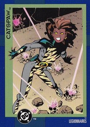 #101 Catspaw - 1993 SkyBox DC Cosmic Teams