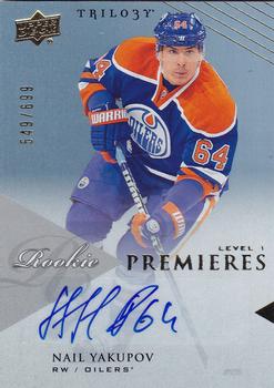 #101 Nail Yakupov - Edmonton Oilers - 2013-14 Upper Deck Trilogy Hockey