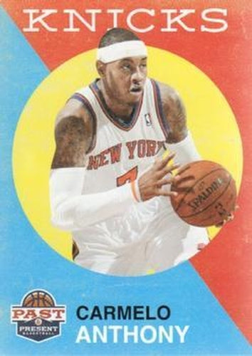 #101 Carmelo Anthony - New York Knicks - 2011-12 Panini Past & Present Basketball