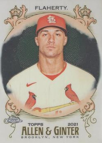 #101 Jack Flaherty - St. Louis Cardinals - 2021 Topps Allen & Ginter Chrome Baseball