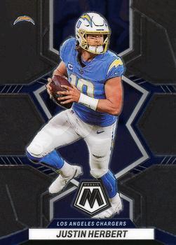 #101 Justin Herbert - Los Angeles Chargers - 2022 Panini Mosaic Football
