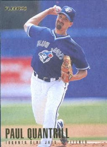 #U101 Paul Quantrill - Toronto Blue Jays - 1996 Fleer Update Baseball