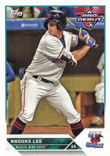 #PD-101 Brooks Lee - Wichita Wind Surge - 2023 Topps Pro Debut Baseball