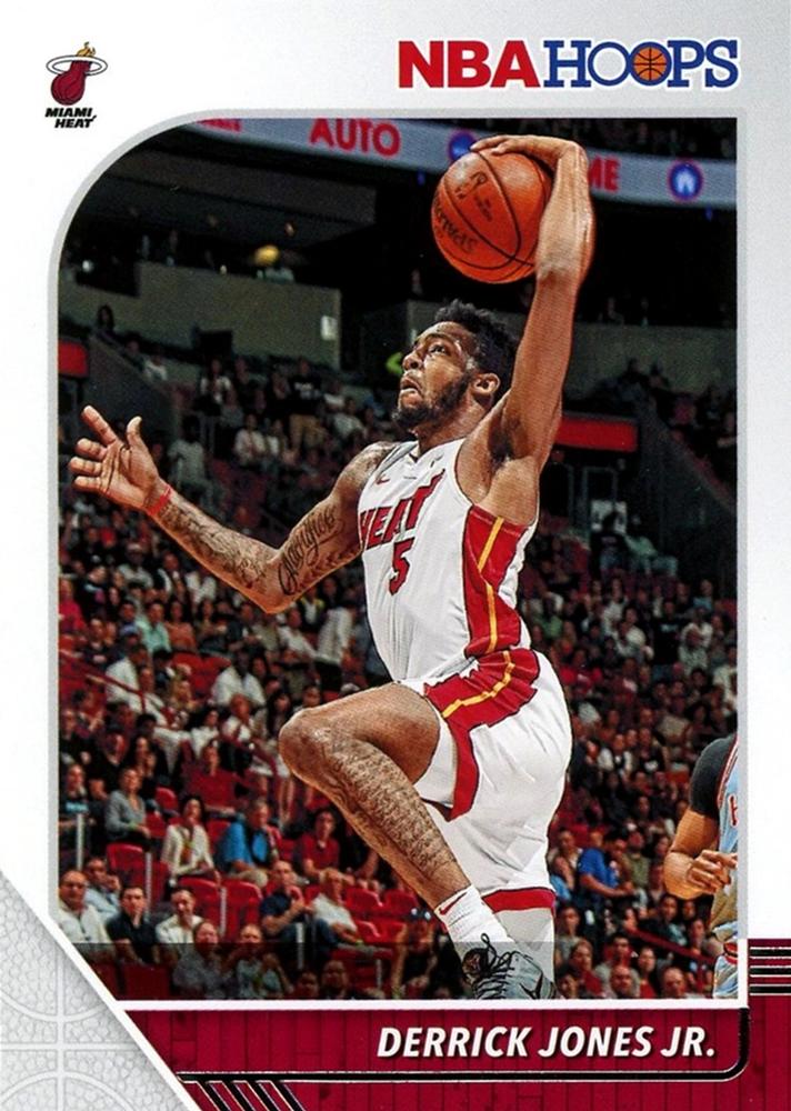 #101 Derrick Jones Jr. - Miami Heat - 2019-20 Hoops Basketball