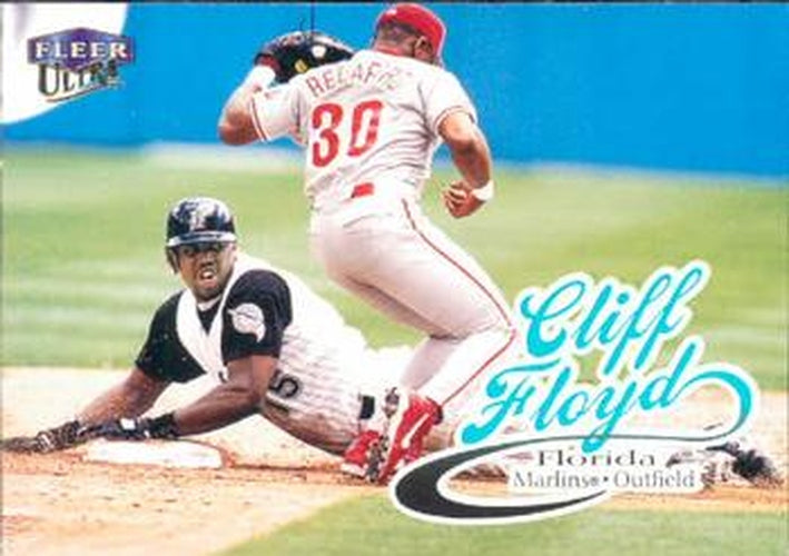 #101 Cliff Floyd - Florida Marlins - 1999 Ultra Baseball