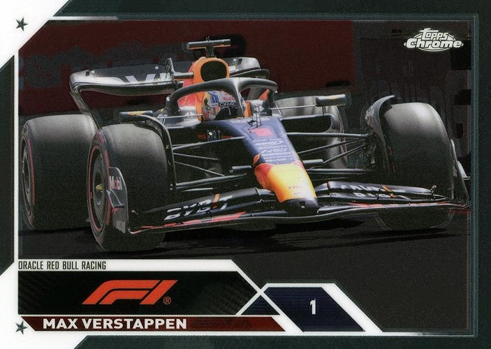 #102 Max Verstappen - Oracle Red Bull Racing - 2023 Topps Chrome Formula 1 Racing