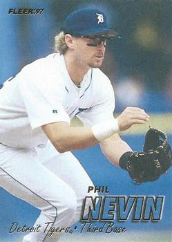 #102 Phil Nevin - Detroit Tigers - 1997 Fleer Baseball