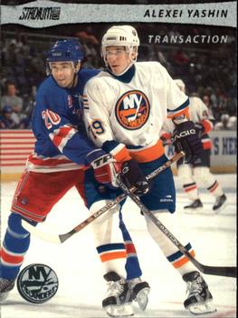 #102 Alexei Yashin - New York Islanders - 2001-02 Stadium Club Hockey
