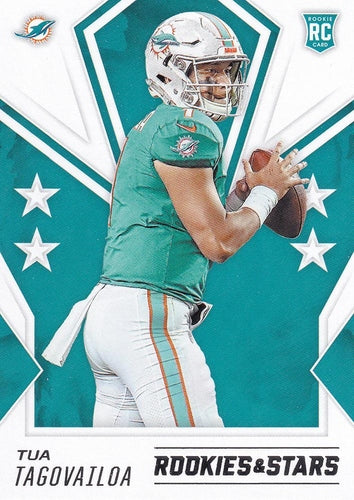 #102 Tua Tagovailoa - Miami Dolphins - 2020 Panini Rookies & Stars Football