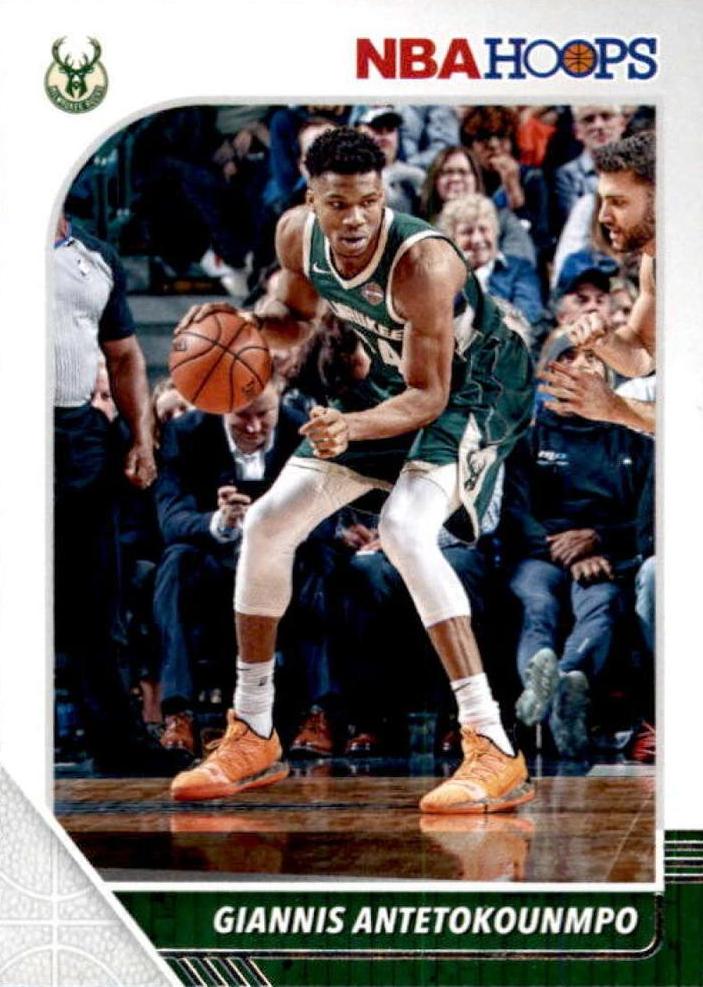 #102 Giannis Antetokounmpo - Milwaukee Bucks - 2019-20 Hoops Basketball
