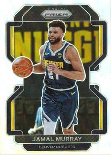#102 Jamal Murray - Denver Nuggets - 2021-22 Panini Prizm - Silver Basketball
