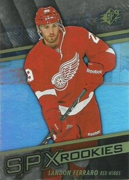 #102 Landon Ferraro - Detroit Red Wings - 2014-15 SPx Hockey