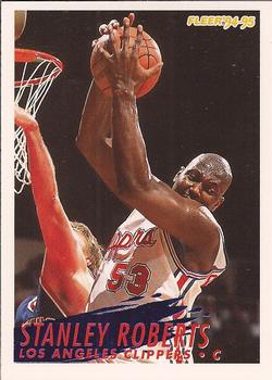 #102 Stanley Roberts - Los Angelesippers - 1994-95 Fleer Basketball