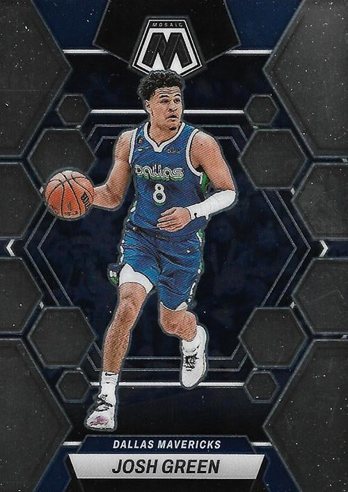 #102 Josh Green - Dallas Mavericks - 2022-23 Panini Mosaic Basketball