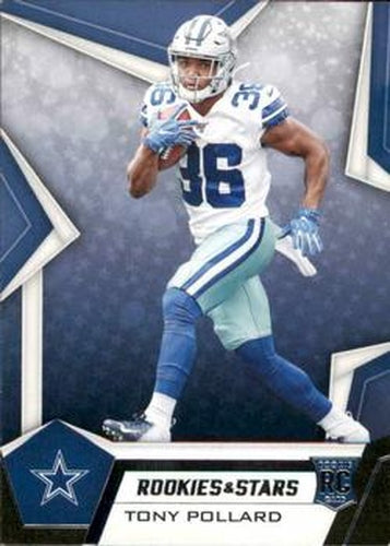#102 Tony Pollard - Dallas Cowboys - 2019 Panini Rookies & Stars Football