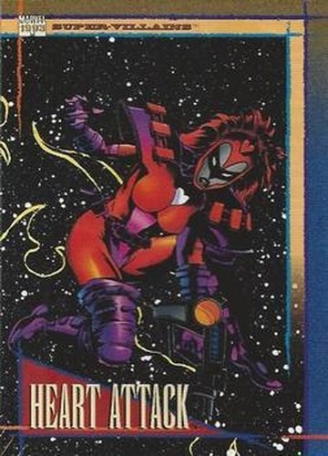 #102 Heart Attack - 1993 SkyBox Marvel Universe