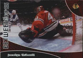 #102 Jocelyn Thibault - Chicago Blackhawks - 2001-02 Be a Player Between the Pipes Hockey