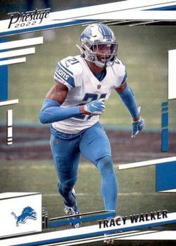 #102 Tracy Walker - Detroit Lions - 2022 Panini Prestige Football