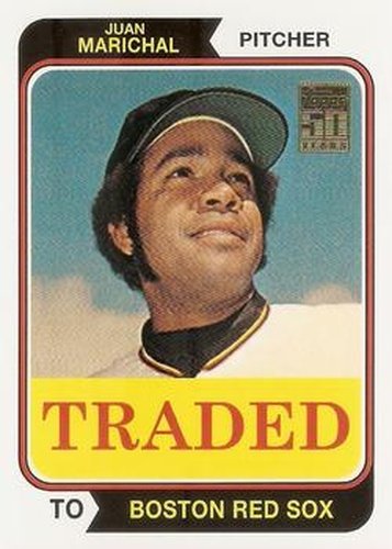 #T102 Juan Marichal - Boston Red Sox - 2001 Topps Traded & Rookies Baseball
