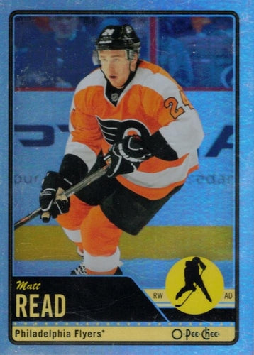 #102 Matt Read - Philadelphia Flyers - 2012-13 O-Pee-Chee - Rainbow Hockey