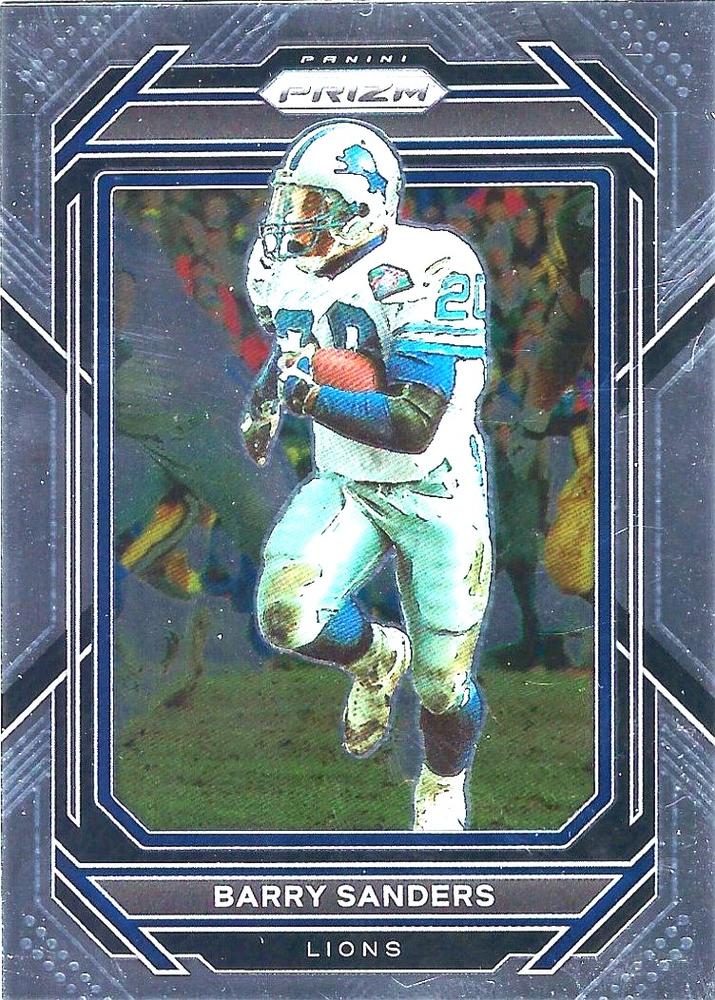#102 Barry Sanders - Detroit Lions - 2022 Panini Prizm Football
