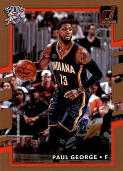 #102 Paul George - Oklahoma City Thunder - 2017-18 Donruss Basketball