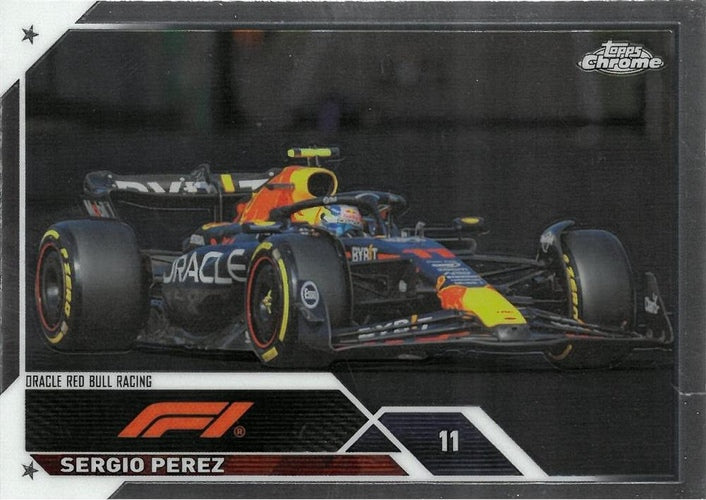#103 Sergio Perez - Oracle Red Bull Racing - 2023 Topps Chrome Formula 1 Racing