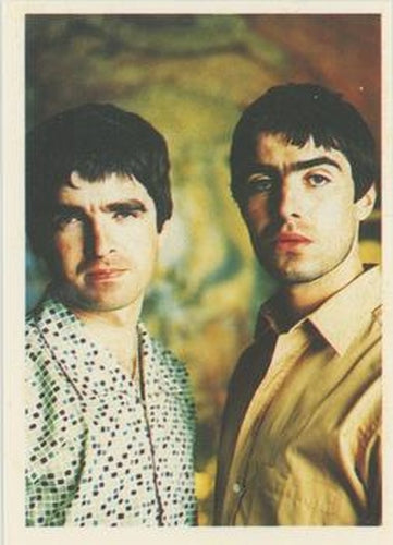 #103 Oasis - 1999 Panini Smash Hits Stickers