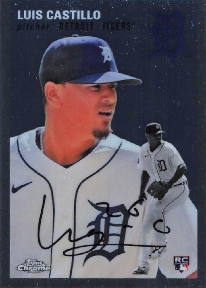 #103 Luis Castillo - Detroit Tigers - 2023 Topps Chrome Platinum Anniversary Baseball