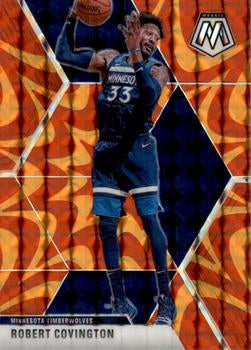 #103 Robert Covington - Minnesota Timberwolves - 2019-20 Panini Mosaic - Reactive Orange Basketball