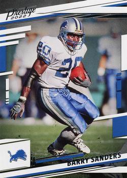 #103 Barry Sanders - Detroit Lions - 2022 Panini Prestige Football