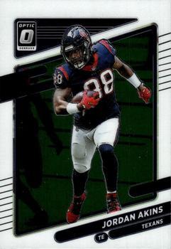 #103 Jordan Akins - Houston Texans - 2021 Donruss Optic Football
