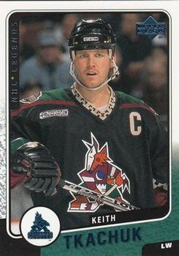 #103 Keith Tkachuk - Phoenix Coyotes - 2000-01 Upper Deck Legends Hockey