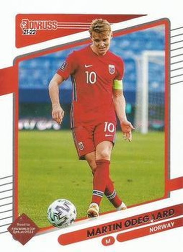 #103 Martin Odegaard - Norway - 2021-22 Donruss Road to FIFA World Cup Qatar 2022 Soccer
