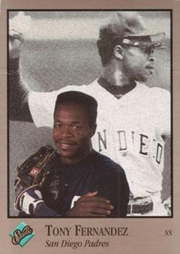#103 Tony Fernandez - San Diego Padres - 1992 Studio Baseball