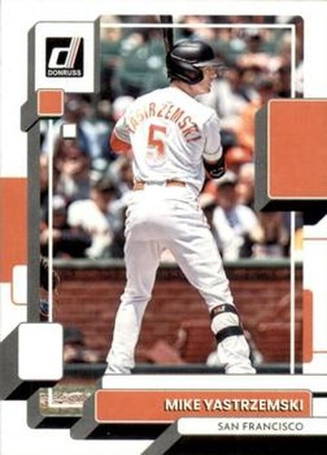 #103 Mike Yastrzemski - San Francisco Giants - 2022 Donruss Baseball