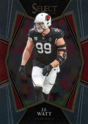 #103 J.J. Watt - Arizona Cardinals - 2021 Panini Select Football