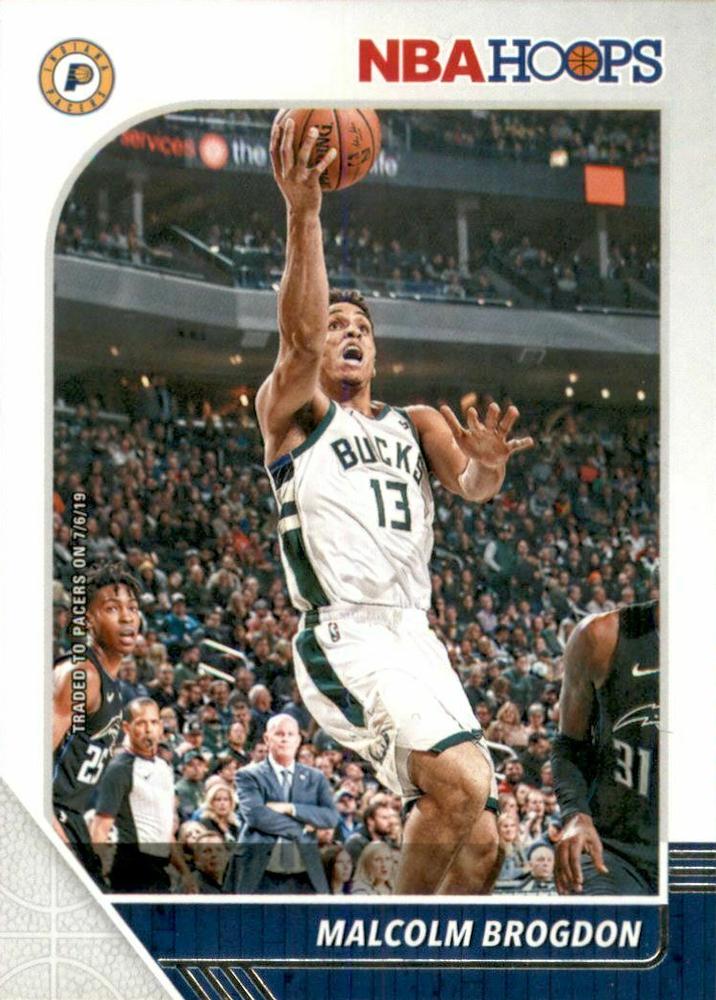 #104 Malcolm Brogdon - Indiana Pacers - 2019-20 Hoops Basketball