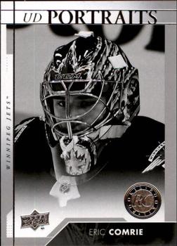 #P-104 Eric Comrie - Winnipeg Jets - 2017-18 Upper Deck - UD Portraits Hockey