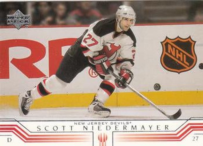 #104 Scott Niedermayer - New Jersey Devils - 2001-02 Upper Deck Hockey