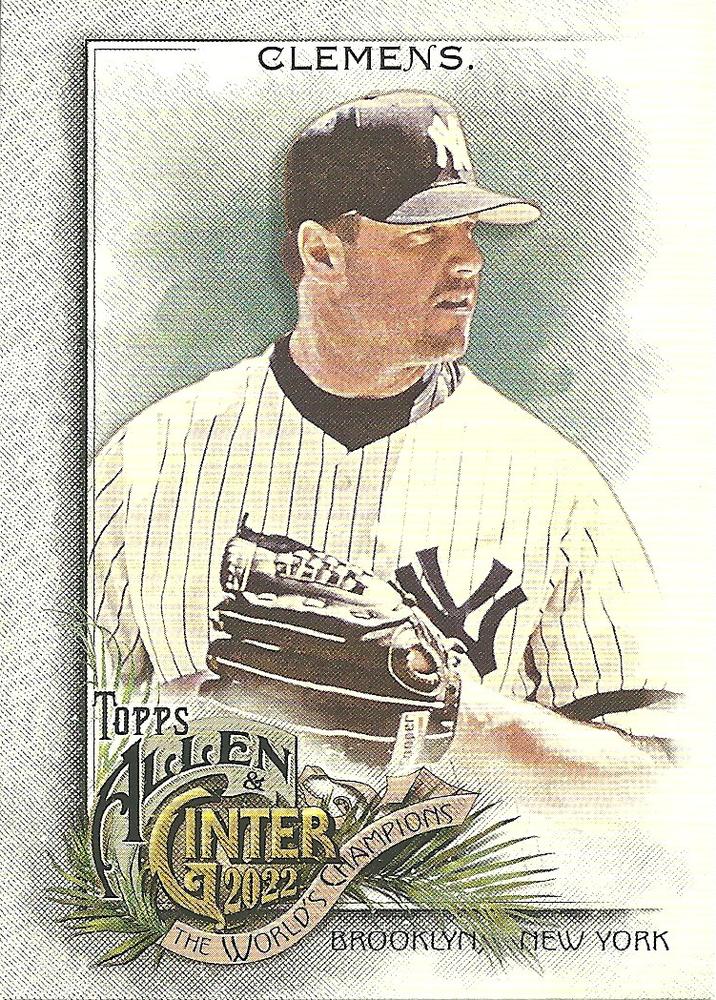 #104 Roger Clemens - New York Yankees - 2022 Topps Allen & Ginter Baseball