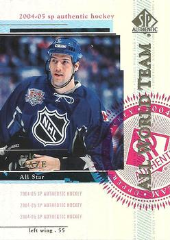 #104 Eric Daze - Chicago Blackhawks - 2004-05 SP Authentic Hockey